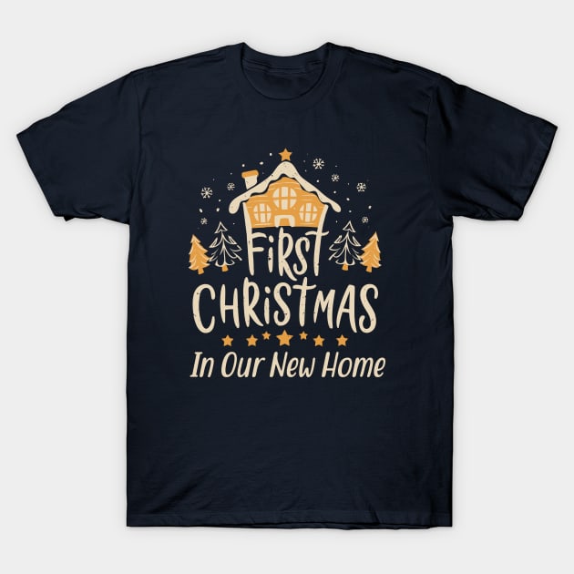 First Christmas in Our New Home,Christmas Gifts Classic T-Shirt by kawaiimono